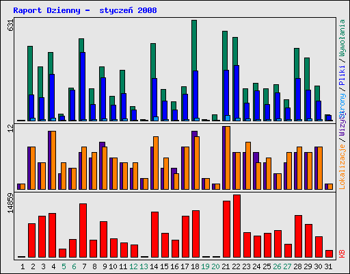 Raport Dzienny -  stycze� 2008