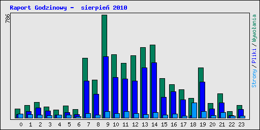 Raport Godzinowy -  sierpie� 2010