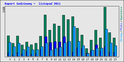 Raport Godzinowy -  listopad 2011