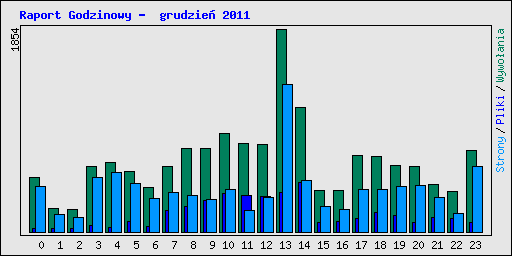 Raport Godzinowy -  grudzie� 2011