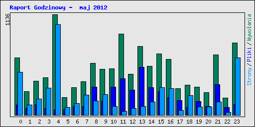 Raport Godzinowy -  maj 2012