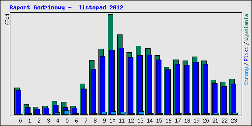 Raport Godzinowy -  listopad 2012