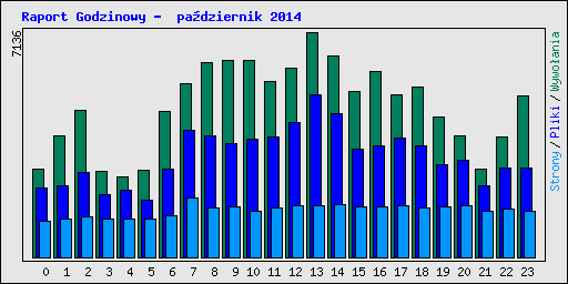 Raport Godzinowy -  pa�dziernik 2014