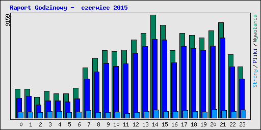 Raport Godzinowy -  czerwiec 2015