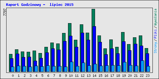 Raport Godzinowy -  lipiec 2015