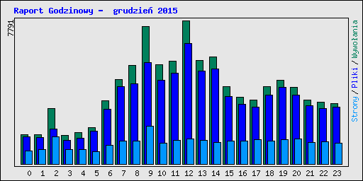 Raport Godzinowy -  grudzie� 2015